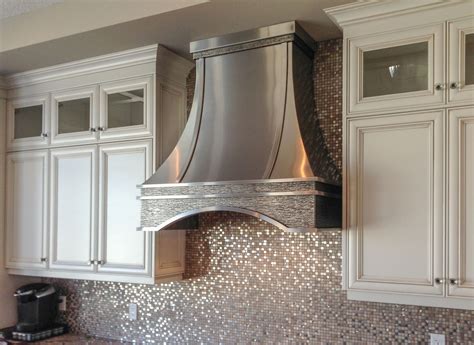 stainless steel hood over stove